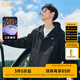 卡賓（CABBEEN）【三防】山系戶外連帽夾克男2024秋冬新款寬松休閑印花潮外套 煤黑色01 L /175/50