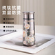 格非爾 GOOD FELL鈦杯水杯女生高顏值2025新款純鈦保溫杯小巧便攜隨手杯子高檔定制 月季花260ML【內(nèi)外純鈦】(禮盒裝)