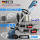 科邁克德國電動(dòng)割草機(jī)充電家用手持打草機(jī)鋰電草坪機(jī)割灌機(jī)農(nóng)用除草機(jī) 9寸無刷高功率工業(yè)款