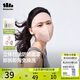 beneunder日拋防曬口罩女全臉防曬面罩防紫外線UV221暖調(diào)拼色（x7）