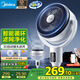 美的（Midea）【WIFI智控】抑菌空氣循環(huán)扇/國家補貼/變頻直流電風扇//家用凈化落地扇搖頭定時廣角送風FGD24UZR