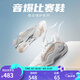 李寧羽毛球鞋音爆初代音爆EG3.0男女款穩(wěn)定支撐羽毛球?qū)I(yè)比賽運動鞋 標準白 AYZU007-2 42