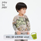 jnby by JNBY江南布衣嬰童綿羊毛套頭毛衣原創(chuàng)圖案男女童嬰兒冬YNB310210 080雜米灰 100 cm