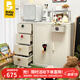 babypods喂養(yǎng)臺(tái)寶寶收納柜嬰兒用品置物架兒童衣柜玩具收納儲(chǔ)物柜 【0甲醛】極簡(jiǎn)收納衣柜組合二