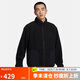 耐克(NIKE)男冬季立領(lǐng)夾克 加絨保暖 毛絨 休閑運(yùn)動(dòng) FB8387-010黑色L