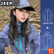 JEEP SPIRIT沖鋒衣女款2025新款小個(gè)子戶(hù)外防風(fēng)防水超好看徒步紫色外套登山服 25636秘境紫【抓絨華夫格內膽】 XS