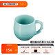 酷彩（Le Creuset）法國炻瓷家用餐具碗盤水果盤碗碟午后花韻系列 320ml馬克杯鼠尾草色