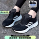 阿迪達(dá)斯（adidas）女鞋 25夏夏新款官方艦店運動鞋休閑鞋慢跑鞋透氣緩震跑步鞋子女 現(xiàn)貨速發(fā)/新貨上市/假一賠十 37