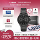 安普里奧·阿瑪尼（Emporio Armani）手表男士 黑武士黑色精剛表帶石英表七夕情人節(jié)禮物老公AR11242