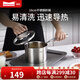Momscook 不銹鋼不粘鍋奶鍋寶寶輔食鍋 304 嬰兒小湯鍋 牛奶鍋單柄小湯鍋 （JA1611D）單柄奶鍋 16cm