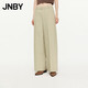 JNBY/江南布衣秋冬新品西裝休閑褲闊腿通勤綿羊毛混紡闊腿褲5O8E13100