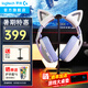 羅技（G）435游戲耳機(jī)頭戴式無線藍(lán)牙耳機(jī)電競(jìng)游戲?qū)Ｓ秘埗鷻C(jī)筆記本電腦臺(tái)式耳機(jī)輕量化FPS吃雞三角洲 G435白色+耳機(jī)支架+萌寵貓耳