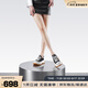 CHERY KALLY增高厚底板鞋女2025春夏新款百搭休閑帆布鞋 xb3069 黑色 37