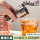 Vinland英國雙頭量杯304不銹鋼調酒器套裝工具帶刻度雞尾酒盎司杯量酒器 304鋼調酒雙頭量杯 20/45ml 一個(gè)