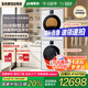 三星（SAMSUNG）AI神滾筒變頻洗烘套裝7系12KG洗衣機(jī)+11KG熱泵烘干衣機(jī)超薄嵌入國家補(bǔ)貼LB84GN+L4A0GN 白色