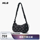 MLB包女腋下包單肩包老花斜挎包拎包七夕送女友3ABQS034N-50BKS-F