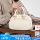 蔻一（Cnoles）河馬包包女士2025最新款百搭保齡球斜挎雙肩包七夕情人節(jié)禮物