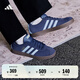 adidas「T頭鞋」VL COURT 2.0復(fù)古休閑板鞋德訓(xùn)鞋阿迪達(dá)斯輕運(yùn)動(dòng) 深藍(lán)/粉藍(lán)/樹脂黃   42