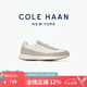 colehaan/歌涵 男鞋休閑鞋 秋季牛皮革拼接輕盈運動鞋C39610 白色/米色 41