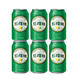 樂(lè)天 （LOTTE）TREVI特力維天然檸檬味氣泡水355ml*6罐/組 羅馬許愿泉巴黎氣泡水