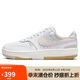 NIKE板鞋女緩震透氣GAMMA FORCE運動(dòng)鞋DX9176-103白棕36.5