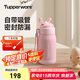 特百惠（Tupperware）CC保溫杯330ML帶吸管男女學(xué)生兒童便攜水杯子可送禮 糖果粉