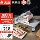 志高（CHIGO）切肉片機(jī) 切肉機(jī)家用商用304不銹鋼小型手動(dòng)切牛羊肉卷切片神器涮火鍋凍肉肥牛薄片切片機(jī)刨肉機(jī) 【豪華款】0-20mm可切丨加厚304機(jī)身