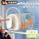 OQB德國(guó)冰箱冷水壺家用大容量帶龍頭果汁瓶涼水壺食品級(jí)果茶冷泡 奶油白食品級(jí)材質(zhì) 3500ml
