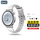 BHO【真皮表帶】適用小米watch s4表帶41mm女款真皮小米手表s4表帶男女生18mm夏季夏天透氣 真皮表帶【白色】 【小米Watch S4 - 41mm表盤(pán)】18接口