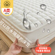 潔麗雅A類防水隔尿床笠加厚夾棉席夢思防滑床墊保護(hù)套全包防塵套 愛格-米白【A類防水隔尿】 180x200cm單床笠