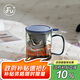 富光·嘉（FU）茶杯高硼硅玻璃杯茶水分離帶蓋泡茶水杯男士個(gè)人專用高檔喝茶杯子