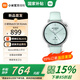 小米（MI）Xiaomi Watch S4 41mm 國家補(bǔ)貼 汽車YU7鑰匙 澎湃OS2 心率血氧監(jiān)測 小米手表s4 小表女表 氟橡膠表帶款  薄荷綠