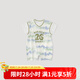 巴厘小豬男寶寶夏裝短袖薄款假兩件連體衣運(yùn)動(dòng)風(fēng)足球服夏季衣服嬰兒外出服 亞克海洋紋 90cm