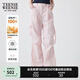 Teenie Weenie【涼感】【UPF100+防曬】小熊女裝休閑褲2025年夏新款戶外長(zhǎng)褲 粉色 S