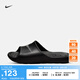 耐克（NIKE）官方男子抓地一字拖舒適拖鞋夏季新款 VICTORI CZ5478 001黑/白色/黑 44