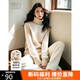 晚白【專享】【100%羊毛】流行穿搭紅色毛衣洋氣內(nèi)搭打底高領(lǐng)針織衫女 米色 S