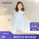 巴拉巴拉女童裙子兒童連衣裙2025夏裝中大童公主洋氣網(wǎng)紗裙子208225111028