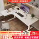 鵬景雅居電動(dòng)升降電腦桌家用學(xué)習(xí)桌站立辦公升降書桌工作升降臺(tái)桌  TL05 1.8*1.1m實(shí)木左轉(zhuǎn)角電腦桌 包安裝