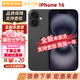 【美版有鎖未激活】Apple蘋果iPhone16 16 plus 美版手機(jī) A18芯片 IPHONE 16 黑色 256GB 美版有鎖+開孔