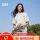森馬[涼感T]觀園吉聯(lián)名短袖T恤女抗菌寬松熊貓夏裝潮109324100013
