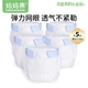 媽媽果（org.mama）新生嬰兒尿布兜拉拉褲網(wǎng)眼透氣可洗寶寶布尿褲介子尿片戒子固定帶 尿布兜 藍色小碼【建議體重3-12kg】 5條裝 透氣不悶