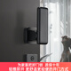 奧勒簡(jiǎn)約靜音直推拉室內臥室房門(mén)房間木門(mén)鎖簡(jiǎn)約灰黑色辦公家用門(mén)把手 雅黑【升級靜音】【適合新木門(mén)】
