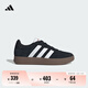 adidas「T頭鞋」BARREDA休閑板鞋德訓(xùn)鞋男女阿迪達(dá)斯官方輕運(yùn)動(dòng)   黑色/白色/樹(shù)脂黃   42
