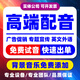 真人配音男聲女聲視頻專題宣傳片旁白語音廣告動畫錄音頻制作 配音