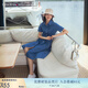 TOMMY HILFIGER【絞花系帶】夏季女裝純棉A字顯瘦牛仔襯衫連衣裙76J4580 牛仔藍(lán)6VZ M