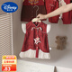 迪士尼（Disney）童裝周歲禮服女寶寶夏季嬰兒衣服0-6個(gè)月百日宴衣服新生兒抓周服 紅色 80cm 碼適合9-12月(75-85cm)