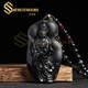 圣藤察收藏級黑曜石南海觀(guān)音佛像吊墜水晶立體觀(guān)音項鏈男女送生日禮物 收藏級黑曜石觀(guān)音吊墜