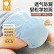 尿布嬰兒可水洗紗布訓(xùn)練褲隔尿新生兒戒尿不濕4條裝 藍(lán)綠