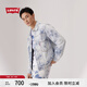 Levi's【商場(chǎng)同款】李維斯25春夏新款男士洗水牛仔夾克外套0016W 藍(lán)白 0016W-0002 L
