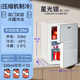 SAST先科迷你小冰箱冷凍冷藏保鮮移動(dòng)車(chē)載家用出租房母乳學(xué)生小型冰柜 冷凍冷藏銀色機(jī)械款 家用 24L